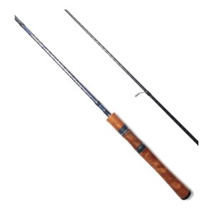 Canne à pêche en fibre de carbone 4,6 mm avec anneaux Fuji, poignée en bois massif, action moyenne rapide, pour la pêche en eau douce en rivière - Product Image 5