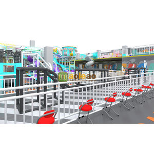 ศูนย์รวมความบันเทิงธีมเมืองแห่งอนาคต อาโอเลาโอ สนามเด็กเล่นในร่ม ขยายพื้นที่เมือง สไลเดอร์หิมะแห้ง ปีนผา ห้างสรรพสินค้า มาตรฐาน TUV/CE - Product Image 3