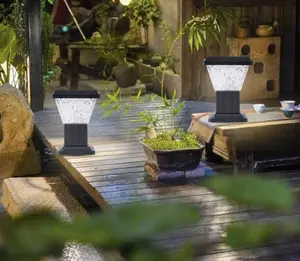 Горячая Распродажа жилой отель современный светодиодный светильник для лужайки Солнечный ландшафтный свет