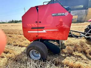 Achetez une presse à balles ronde pour tracteur agricole/machine à ensacher la paille de riz, presse à balles pour herbe humide et sèche - Product Image 2