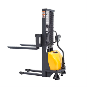 Empilhador de carregamento automático Empilhador semi-elétrico empilhadeira automática portátil