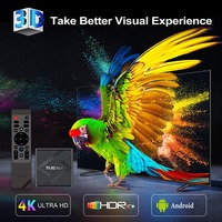 Boîtier TV Android MXG Pro 4K en gros, options multi-puces S905W RK3229 RK3228A Android 7.1 9.0 WiFi 5G 2 Go 16 Go, prise en charge OEM
