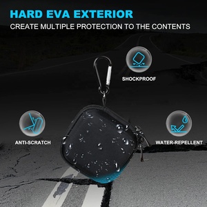 Pour <span class=keywords><strong>Crucial</strong></span> X9/X9 Pro <span class=keywords><strong>SSD</strong></span> Case-Sac de rangement de protection rigide en EVA pour <span class=keywords><strong>SSD</strong></span> portables de <span class=keywords><strong>1</strong></span> <span class=keywords><strong>To</strong></span> et lecteurs USB 3.2 (organisateur de voyage) - Product Image 4