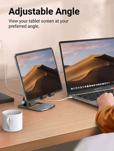 Support <span class=keywords><strong>de</strong></span> tablette multi-angle personnalisé Lamicall DT05, support <span class=keywords><strong>de</strong></span> bureau pliable, support <span class=keywords><strong>de</strong></span> téléphone, berceau pour liseuse électronique <span class=keywords><strong>de</strong></span> 4 à 13 pouces - Product Image 4