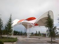 Sistema Modular de Estructura de Acero Ligero, Resistente al Agua, de Instalación Rápida, para Cubiertas Temporales y Permanentes
