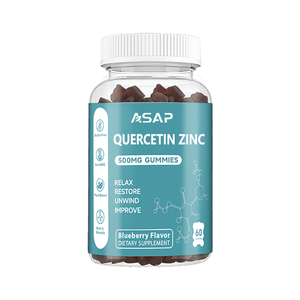 Suplementos de extracto de planta de zinc de quercetina OEM vitamina C inmune 500mg gomitas de zinc de quercetina - Product Image 2