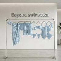 Ensemble de maillots de bain bikini 2 pièces à coupe haute avec bretelles réglables en tissu recyclé, design personnalisé, marque privée, motif gingham