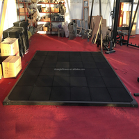 Plataforma de Halterofilia de Goma Resistente para Gimnasio, Entrenamiento Deportivo, Competencia de Levantamiento de Pesas, Venta Directa de Fábrica
