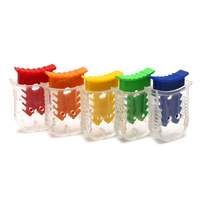 Sceau de sécurité jetable inviolable MA-MS7001 pour compteurs électriques, d'eau et de gaz, en plastique, couleur personnalisée, pour usine