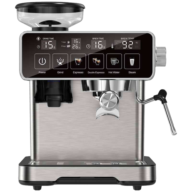 Smart Touch Control Super Auto Espresso Machine for Commercial Use, Single/Double/Triple Group