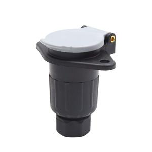Prise de remorque ronde à 7 broches en plastique, connecteur d'alimentation universel femelle ES2706S pour véhicule dédié - Product Image 2