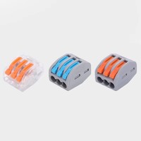 ELEWIND Connecteur universel multifonctionnel à 3 broches, série Plug-and-Plug Connecteurs parallèles souples et durs à bornes rapides