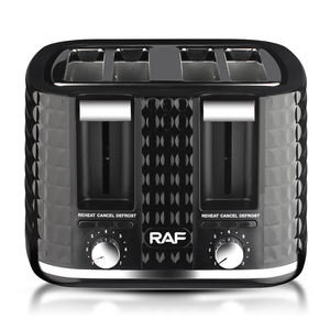 Nueva <span class=keywords><strong>Tostadora</strong></span> de 4 <span class=keywords><strong>Rebanadas</strong></span>, Diseño de Ranura para Tarjetas, Horneado de <span class=keywords><strong>Cuatro</strong></span> Lados, Rápida y Ahorra Tiempo, Precio de Fábrica Más Bajo, Se Vende Como Pan Caliente - Product Image 1