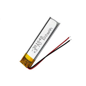 Baterai polimer Lithium isi ulang 301048 3.7V 100mAh baterai Lipo kecil - Product Image 3