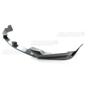 For BMW X5 G05 LCI M Sport 2023+ <b>Car</b> Front Bumper Lip <b>Diffuser</b> Splitter Spoiler Bodykit Accessory Carbon Fiber Look Glossy Black - Product Image 4