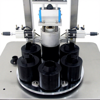 Machine de capsulage automatique pneumatique pour bouteilles et bocaux en verre avec couvercles métalliques, scelleuse à vis sous vide, modèle 304