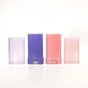 Wholesale 15g 50g 75g Empty Plastic Stick Deodorant Bottle <b>Container</b> for Sale and PP <b>Small</b> Gel White Tube Packaging Filling - Product Image 3