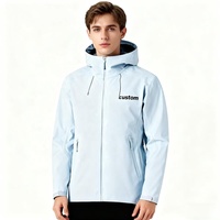 Veste coupe-vent isolée de qualité supérieure 2025, veste décontractée personnalisée, coupe-vent, imperméable, pour homme