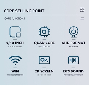 <span class=keywords><strong>Autoradio</strong></span> tactile 9 pouces avec lecteur DVD, navigation GPS sans fil Android, <span class=keywords><strong>prix</strong></span> d'usine - Product Image 5