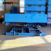 Nouvelle Rampe de Chargement Hydraulique Fixe pour Quai, Antidérapante avec Plaque à Carreaux, Montée en Puits pour Entrepôt