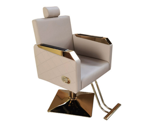 Nouveau modèle de fauteuil de barbier - fauteuil réglable et pliable pour salons de coiffure, fauteuil de beauté de luxe. - Product Image 3