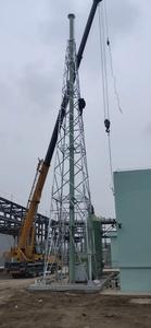 Tháp ống khói truyền thông của trạm cơ sở Viễn Thông từ xa dễ lắp đặt và bền - Product Image 2