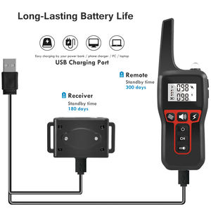 Collares de vibración para entrenamiento de perros sin corteza, suaves, personalizados, duraderos y cómodos, electrónicos con control remoto para perros pequeños - Product Image 4