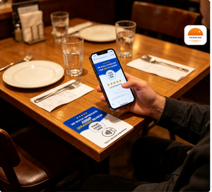 Carta NFC per Recensioni Aziendali Programmabile e Riscrivibile, Supporto per Carta NFC con Logo Personalizzato, Codice QR, Biglietto da Visita Impermeabile - Product Image 5