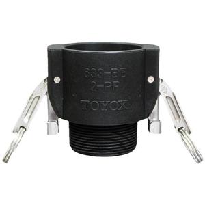 ข้อต่อท่อ ToyoX รุ่น 633-BBL-PP ขนาด 2 นิ้ว เกลียวนอก อลูมิเนียม - Product Image 3