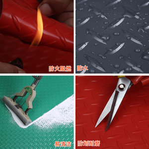 Revêtement <span class=keywords><strong>de</strong></span> <span class=keywords><strong>sol</strong></span> <span class=keywords><strong>PVC</strong></span> diamanté en rouleau pour <span class=keywords><strong>garage</strong></span> industriel et commercial - Product Image 6
