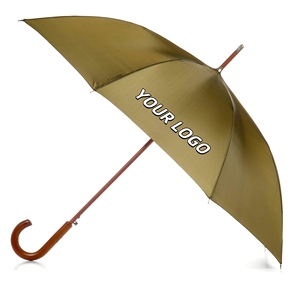 Customized Company Logo Modern Manual UV Resistant 23 Inch Hotel Umbrella with 190t Pongee 8 Ribs-Sunny Kinte