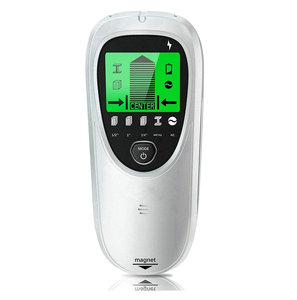 EOUTIL Rilevatore di Montanti/Rilevatore di Centri di Montanti/Rilevatore di Metalli/Fili Elettrici con Magnete Potente TH511 Grigio Batteria 9V - Product Image 1