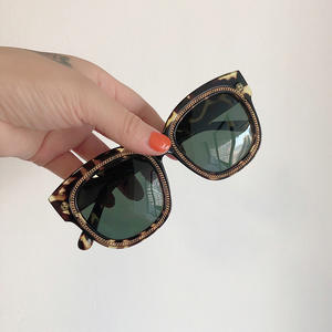 Gafas de Sol Polarizadas Qianai para Mujer, Montura de Cadena, Protección UV400, Gafas Deportivas para Exteriores, Tipo 3, Lentes AC - Product Image 5