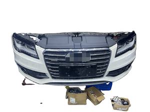 Mise à niveau du nouveau kit de carrosserie de pare-chocs avant pour <span class=keywords><strong>Audi</strong></span> <span class=keywords><strong>A7</strong></span> RS7 2011-2015 Chrome ABS Auto Parts with Exhaust Cut-Outs T/T Payment - Product Image 5