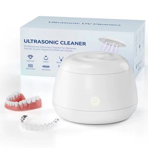 Mini Nettoyeur Dentaire Ultrasonique Véritable avec Réservoir de 200 ml et Stérilisation UV pour Appareils Orthodontiques, Retainers, Bijoux et Petits Accessoires - Product Image 6