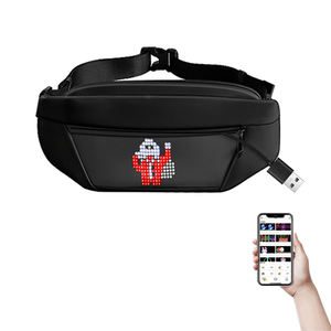 Riñonera Led Digital con cartelera móvil, luz de publicidad, deportes informales, motocicleta, caminar, anuncios, bolsa de pecho de píxeles - Product Image 1