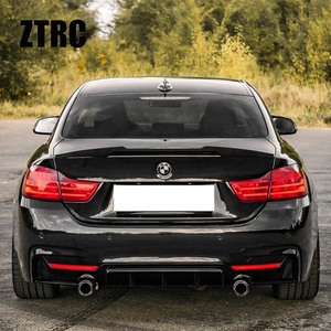 สปอยเลอร์หลังคาร์บอนไฟเบอร์แท้ทรง M4 สำหรับรถยนต์ BMW ซีรีส์ 4 F32 คูเป้ ปี 2013-2019 - Product Image 2