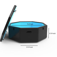 Wifi App Control Cold Plunge Pool Outdoor Indoor All in One 2-3 Person Ice Bath Tub avec Chiller Filter Water Chiller Baignoire