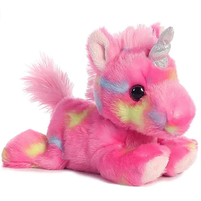 Hot Sale Custom Stuffed Soft Cute Lovely Cartoon Valentine's day Unicorn Plush Toy Doll