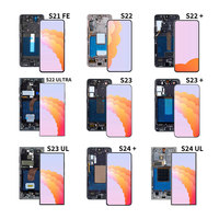 Écran LCD de téléphone portable OEM pour Samsung S8 S9 S10 Lite S20 S21 S23 S24 Plus Ultra FE OLED de remplacement pour différents modèles