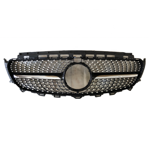 Grille avant de voiture de Style diamant adaptée pour Mercedes Benz <span class=keywords><strong>W213</strong></span> classe E <span class=keywords><strong>E200</strong></span> E250 E300 E350 modèle année 2016-2020 - Product Image 2
