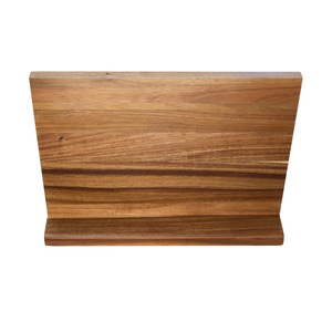 Porta coltelli in legno di Acacia portaoggetti multifunzione per cucina - Product Image 1
