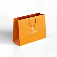 Sacs en papier personnalisés avec logo, biodégradables, en carton mat, avec poignées en ruban satiné, impression numérique pour vêtements et chaussures