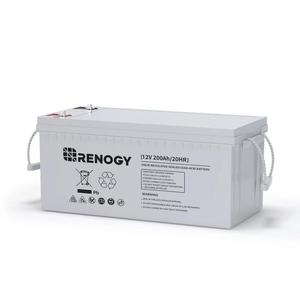 Batería de estado sólido LiFePO4 de ciclo profundo Re Nog Y, 12 voltios, 200 Ah, 2000 A de corriente de descarga máxima, 500 ciclos, 16 celdas, para energía solar fuera de la red - Product Image 2