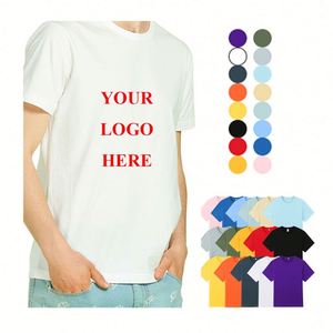 Design Promotional Plain Blank Dtg Print T Shirts Working Wear Vintage 100% Cotton Fabric Big Plus Size Mens Shirt Logo Custom - Product Image 1