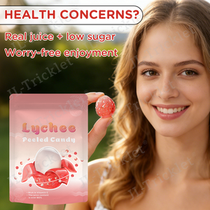 Gomitas de Lichi 3D Suaves y Veganas de Julong Supply OEM, Dulces de Frutas Naturales con Soporte Energético y Beneficios para la Salud Inmunológica - Product Image 5