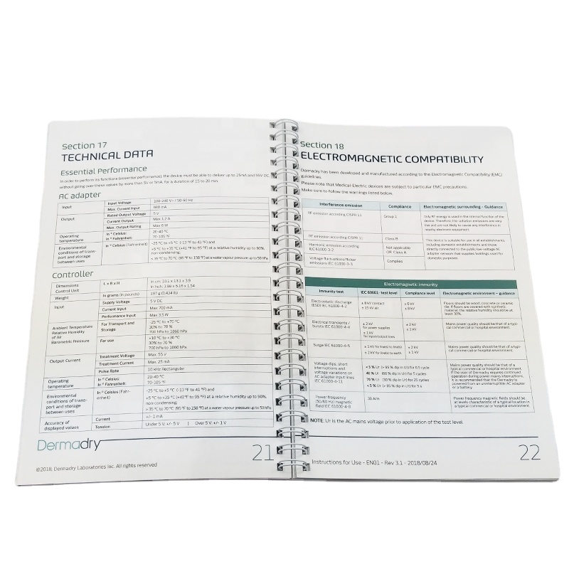 Спиральная переплет А5 инструкция по эксплуатации книжная печать с полным ламинированием