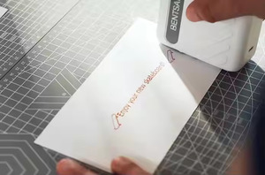 <span class=keywords><strong>Imprimante</strong></span> à jet d'encre portable de poche B10 Mini HandJet, tube d'encre, 12,7 mm, <span class=keywords><strong>WiFi</strong></span>, alimentée par batterie - Product Image 5