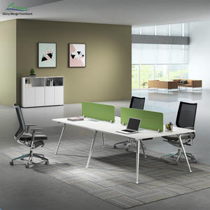 Contempo su misura Open Plan ufficio Computer Workstation scrivania con metallo gambe divisorio ufficio - Product Image 5