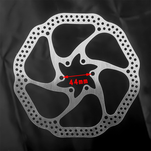 Rotor de Freno de Disco Hs1 de 160 mm con Tornillos para Bicicleta de Montaña, Acero Inoxidable - Product Image 3